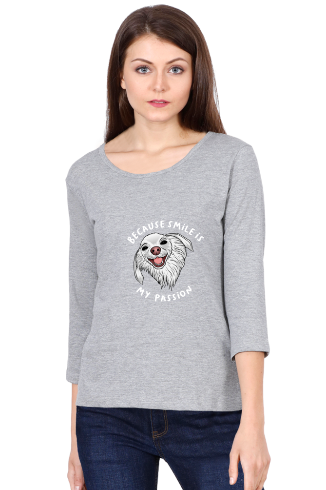 Women’s Full Sleeves Funny & Queen SVG T-Shirts - Passion