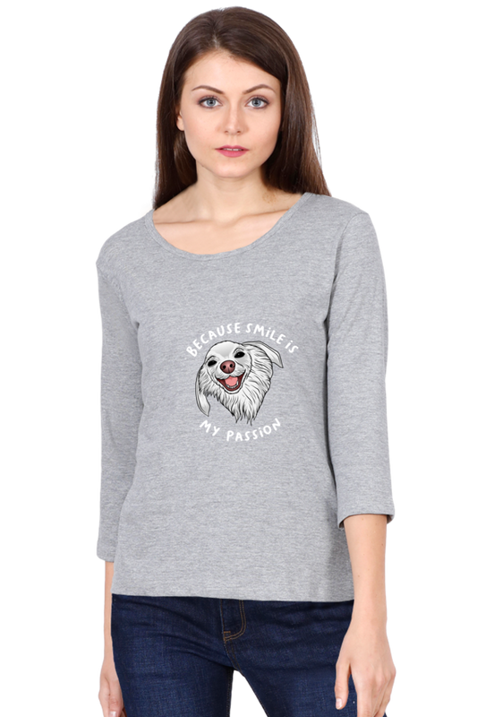 Women’s Full Sleeves Funny & Queen SVG T-Shirts - Passion