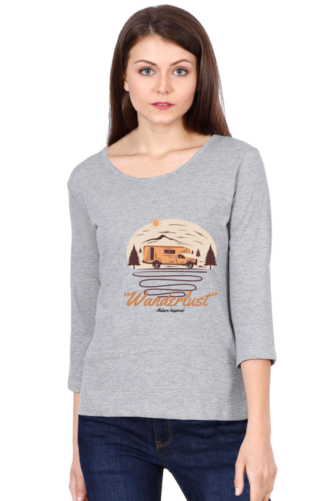 Women’s Full Sleeves Adventure T-Shirts - inspired