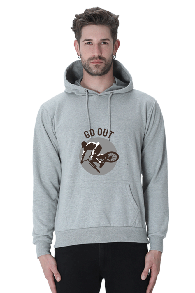 Men's  Rider Sweatshirts Hoodie - go out