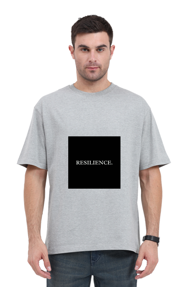 Men Minimalistic Oversized Classic T Shirt  - Resilience