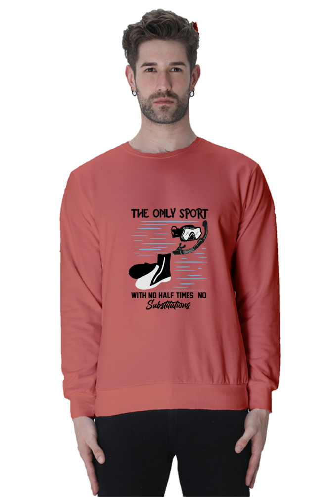 Men Swimming Sweatshirt - Sport