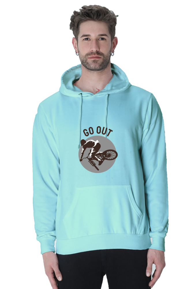 Men's  Rider Sweatshirts Hoodie - go out