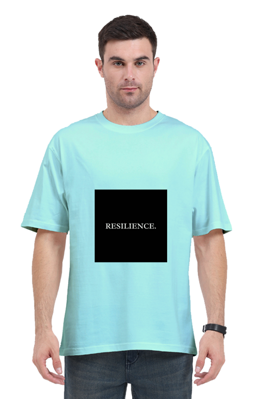 Men Minimalistic Oversized Classic T Shirt  - Resilience