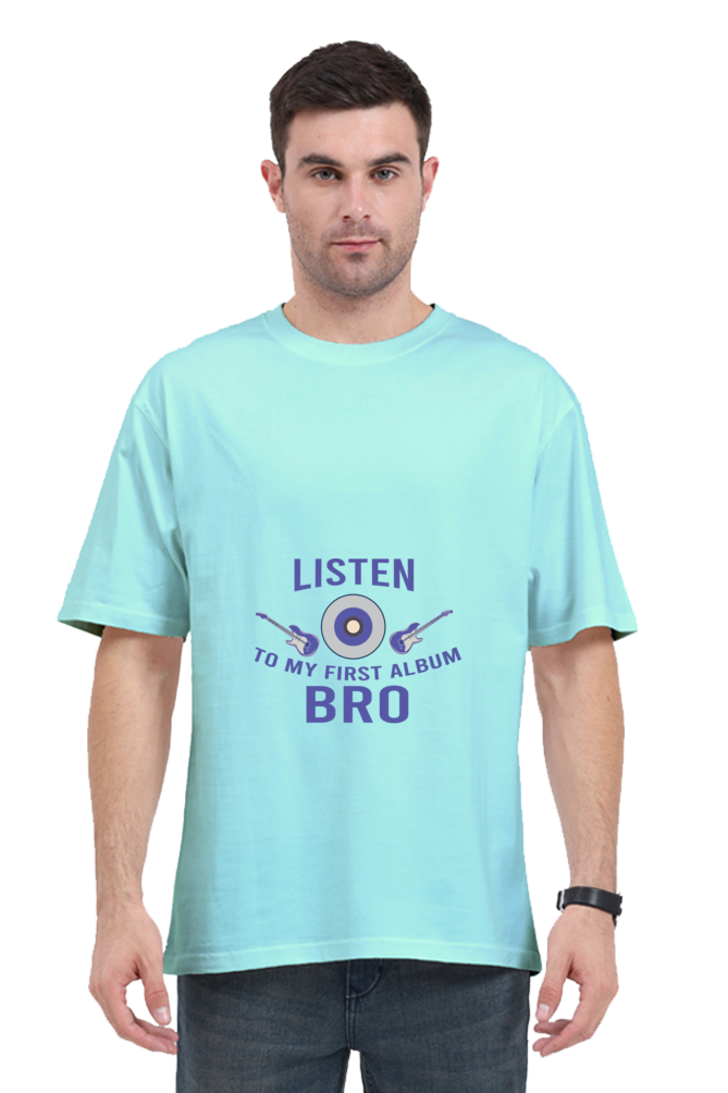 Men Oversized Classic T Shirt - First Album