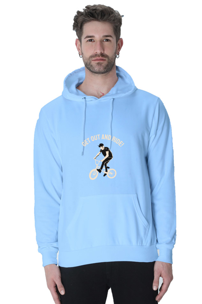 Men's  Rider Sweatshirts Hoodie - get out
