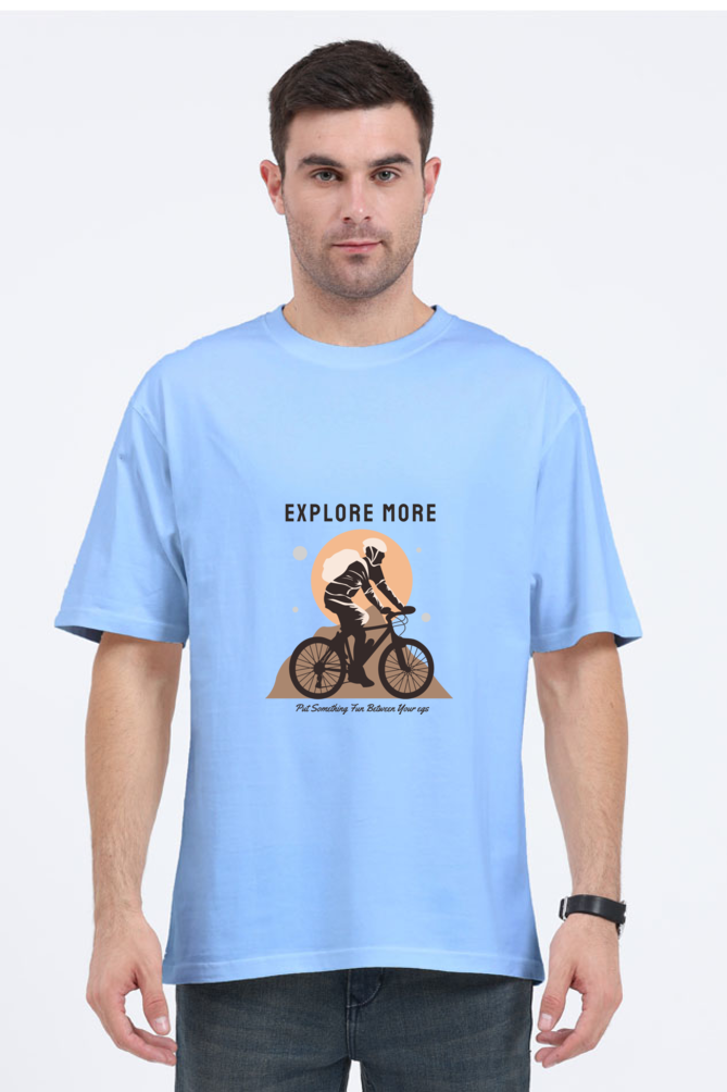 Men Rider Oversized Classic T Shirt  - explore