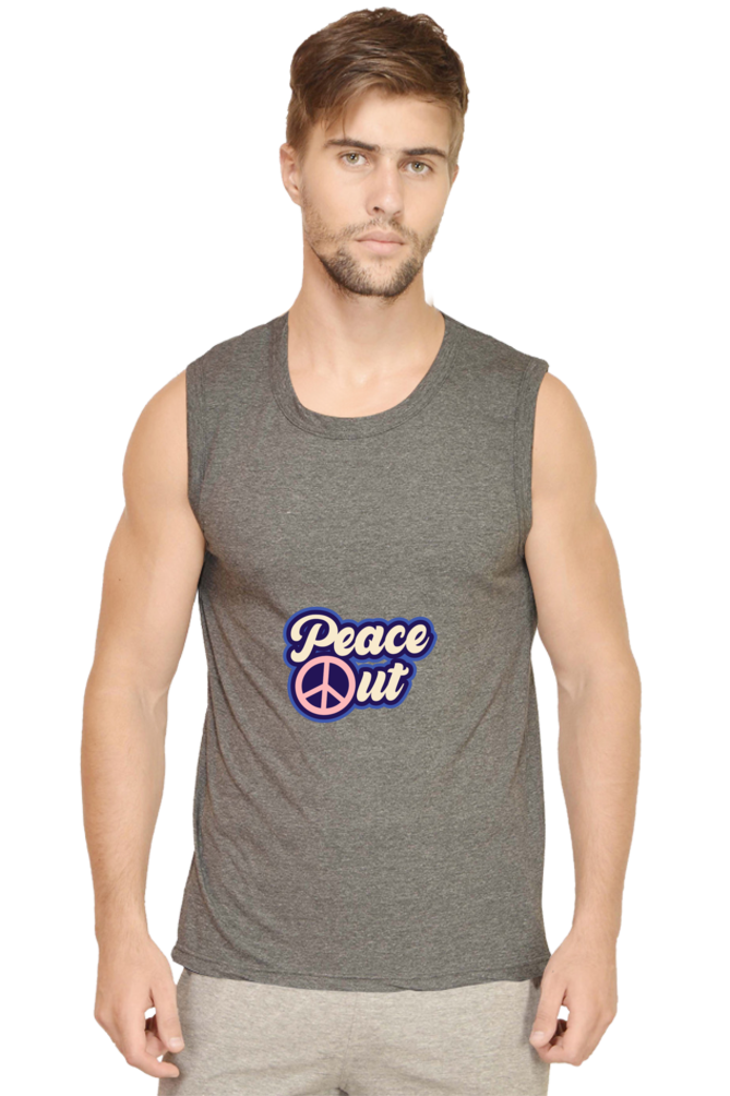 Men’s Gym Vest- Peace Out