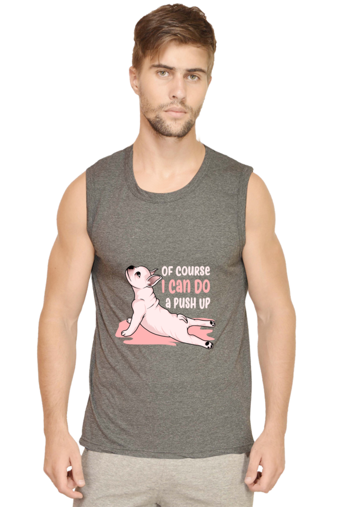 Men’s Funny & Queen SVG Gym Vest - course