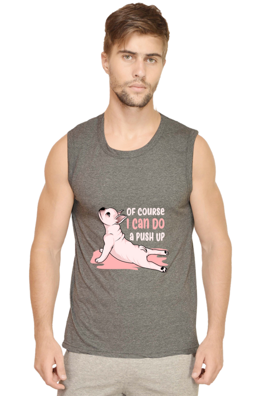 Men’s Funny & Queen SVG Gym Vest - course