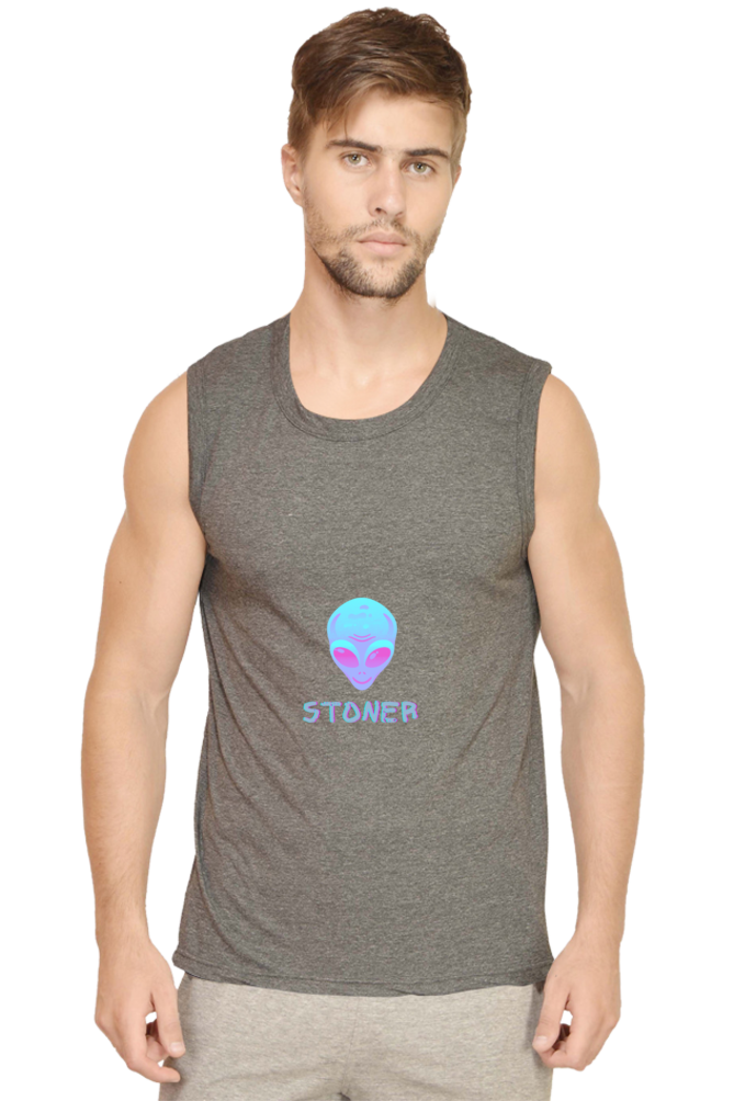 Men’s Gym Vest - Aline  Stone Face