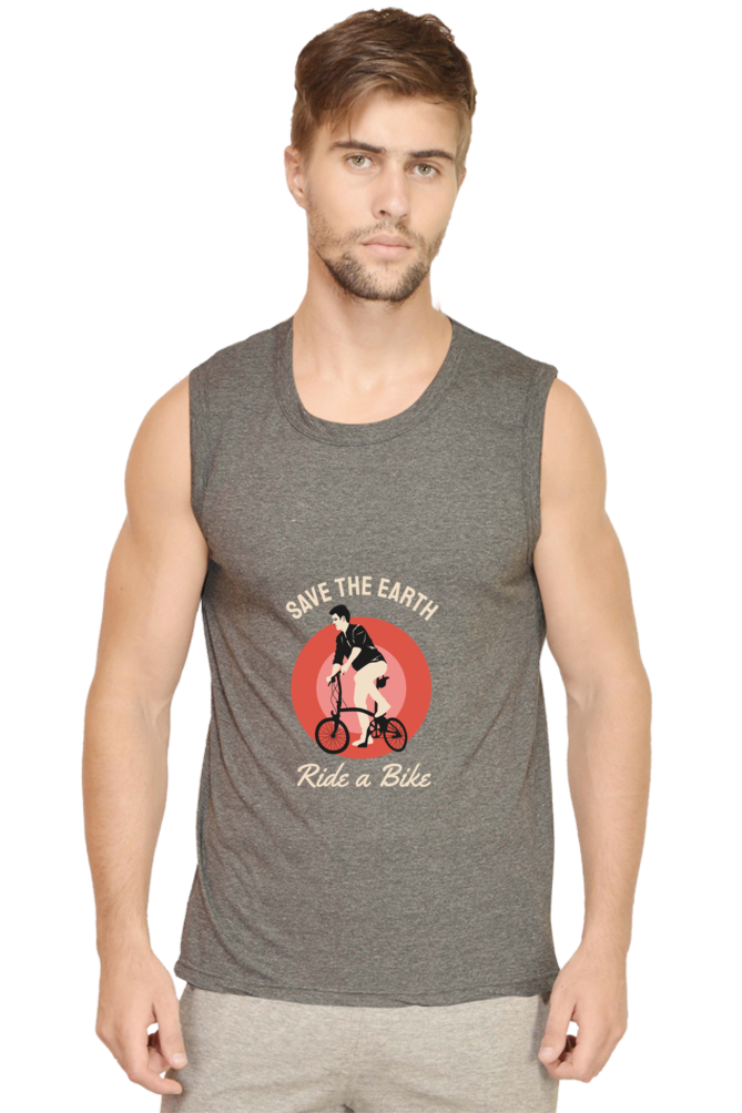 Men’s BMX Gym Vest - earth