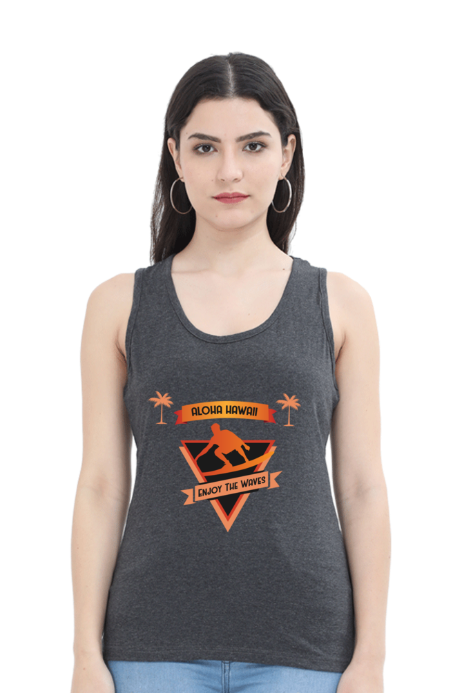 Women Summer Tank Top -  Enjoy Waves