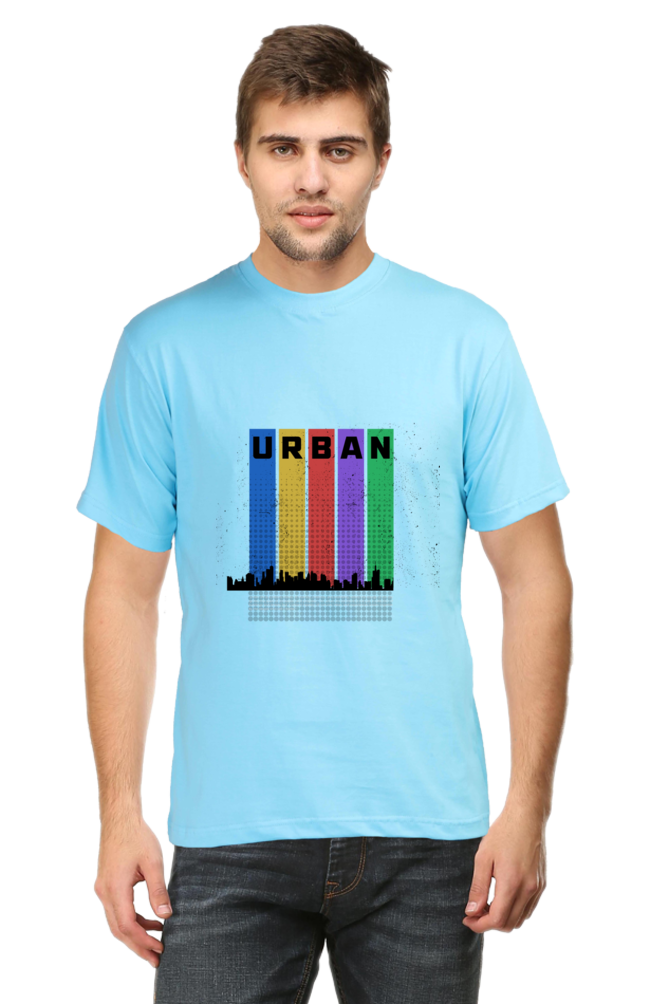Urban Unisex Cotton Round Neck T-shirt