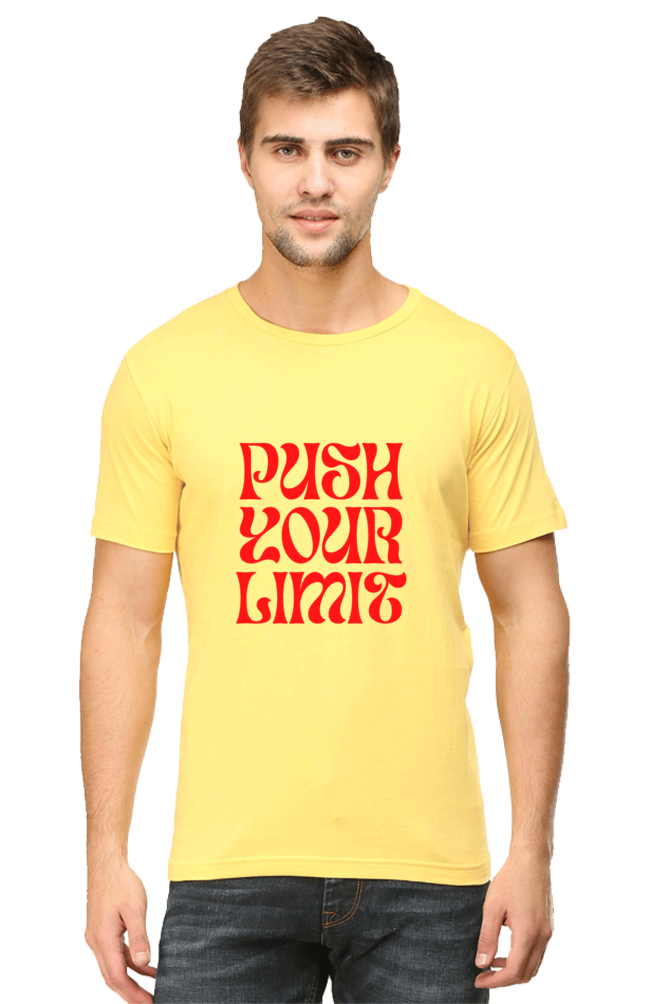 Motivational Unisex Cotton Round Neck T-shirt
