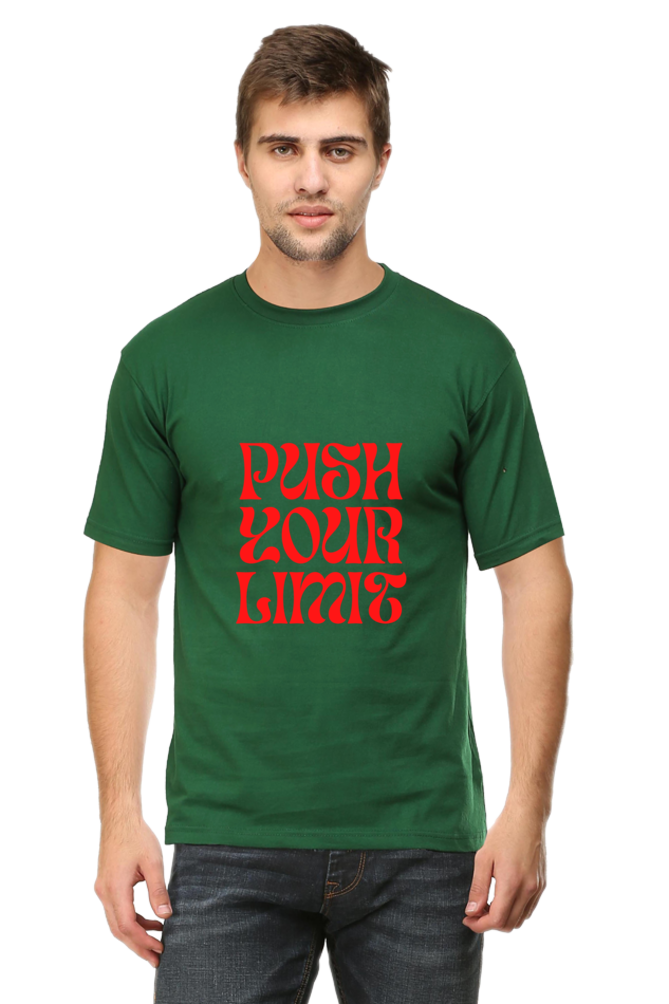 Motivational Unisex Cotton Round Neck T-shirt