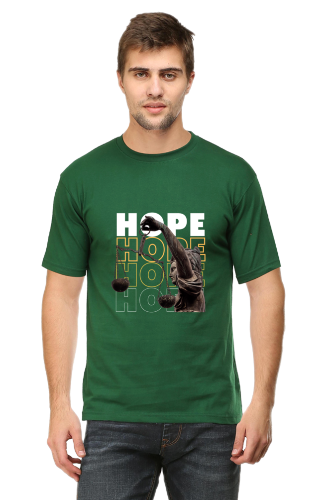 Minimalistic Unisex Cotton Round Neck T-shirt