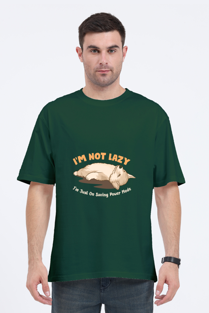 Men Funny & Queen SVG Oversized Classic T Shirt  - lazy