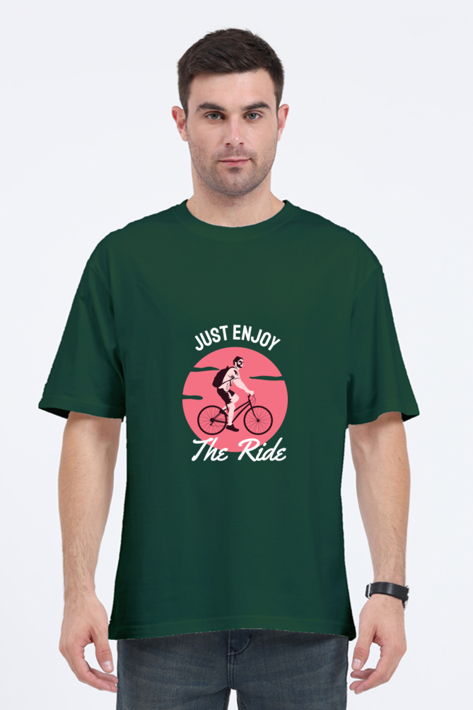 Men Rider Oversized Classic T Shirt  - just enjoy