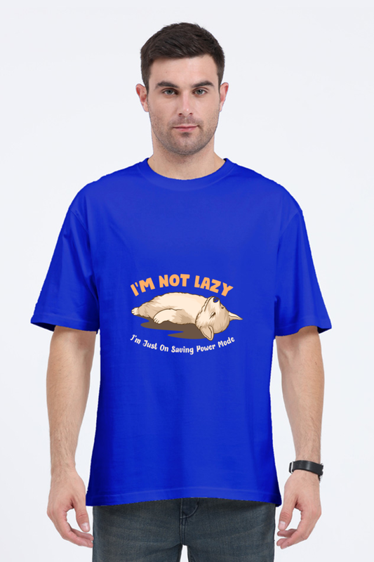 Men Funny & Queen SVG Oversized Classic T Shirt  - lazy