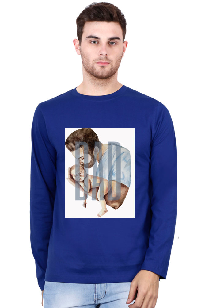 Men’s Full Sleeve - T Shirt- DAD & New Born