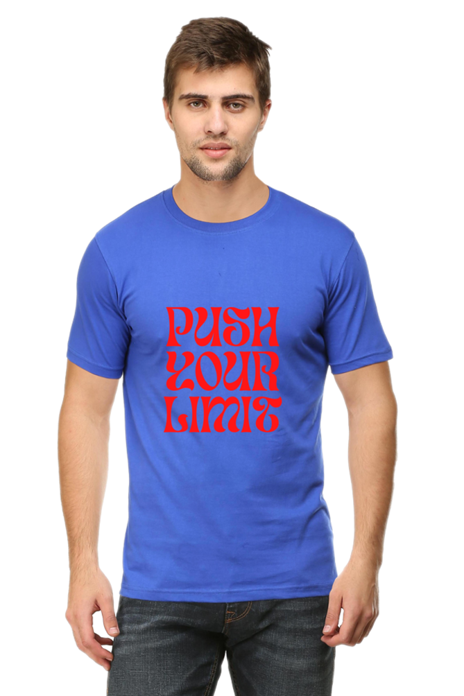 Motivational Unisex Cotton Round Neck T-shirt