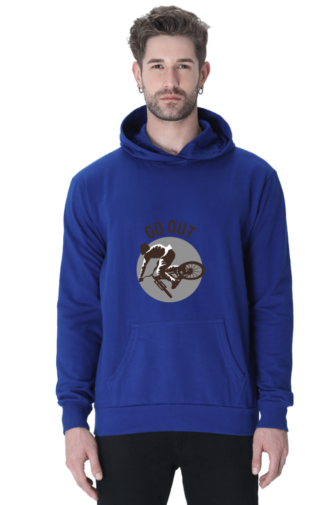 Men's  Rider Sweatshirts Hoodie - go out