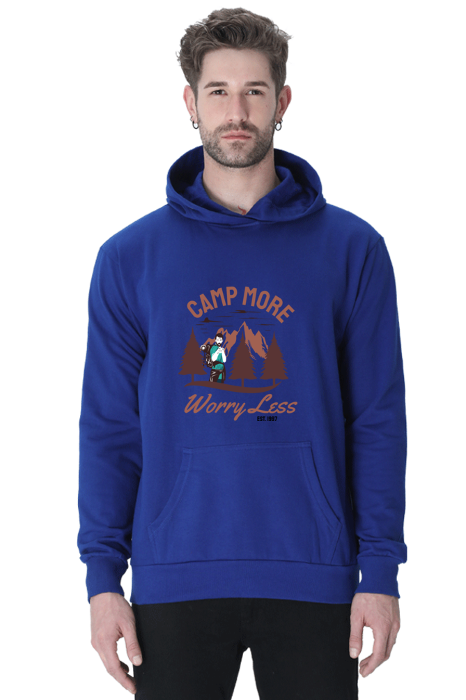 Men's  Adventure Sweatshirts Hoodie - worryless