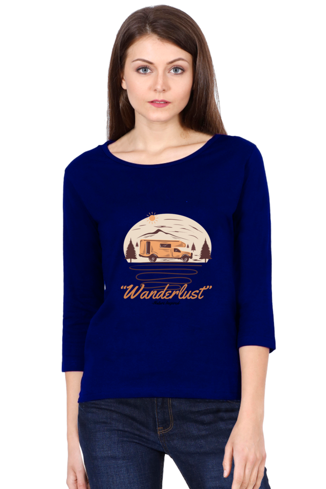 Women’s Full Sleeves Adventure T-Shirts - inspired