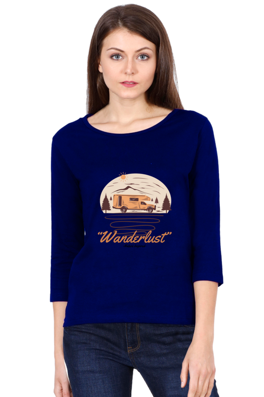 Women’s Full Sleeves Adventure T-Shirts - inspired