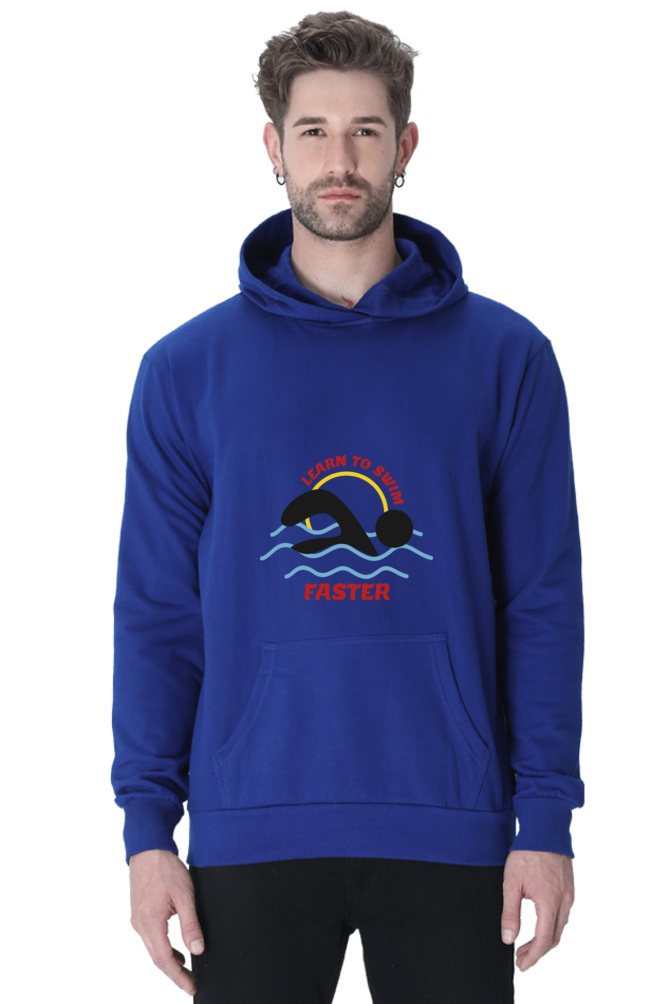 Men's  Swimming Sweatshirts Hoodie - Faster