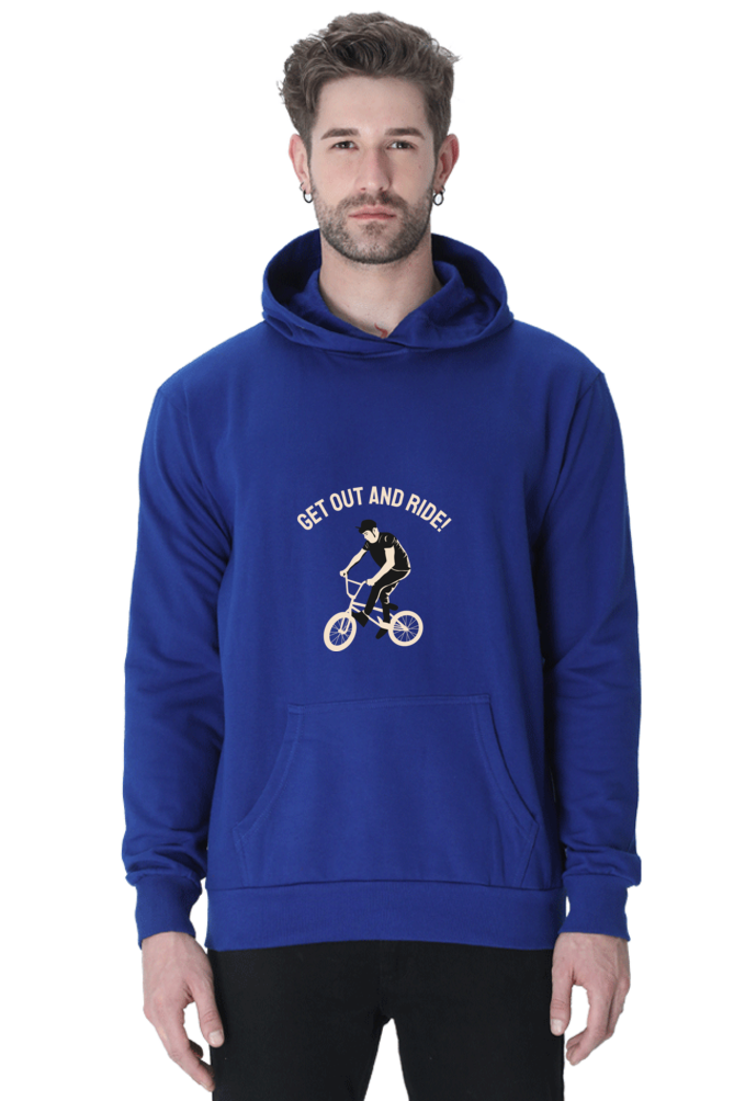 Men's  Rider Sweatshirts Hoodie - get out