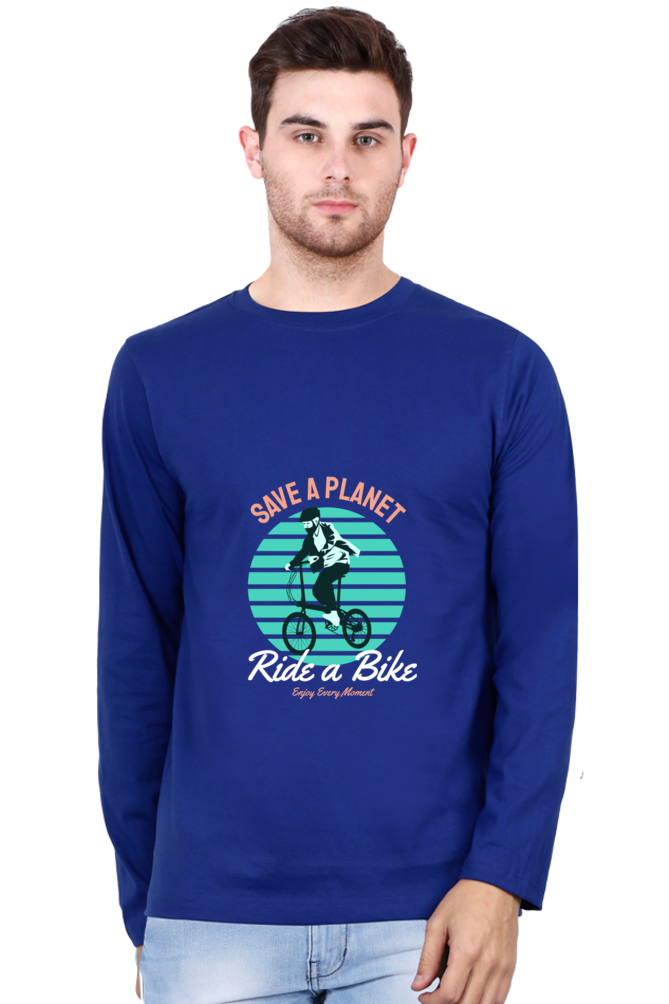 Men’s  BMX Full Sleeve - T Shirt - ride bike