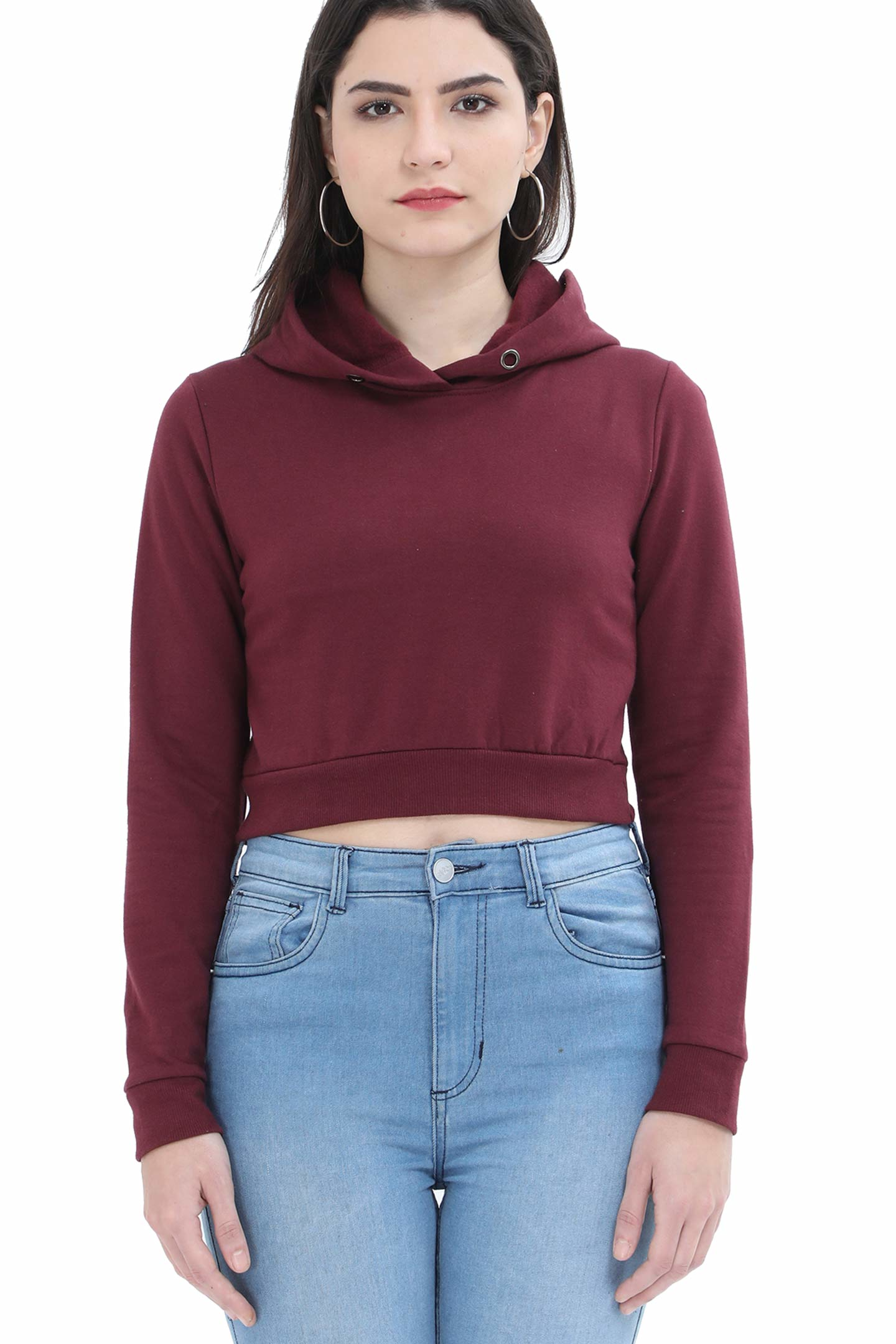 Women Crop Hoodies