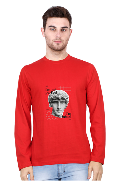 Round Neck Half-Sleeves - not perfect but original - T-Shirt