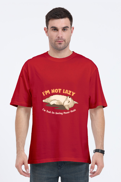 Men Funny & Queen SVG Oversized Classic T Shirt  - lazy