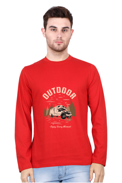 Men’s  Adventure Full Sleeve - T Shirt - outdoor
