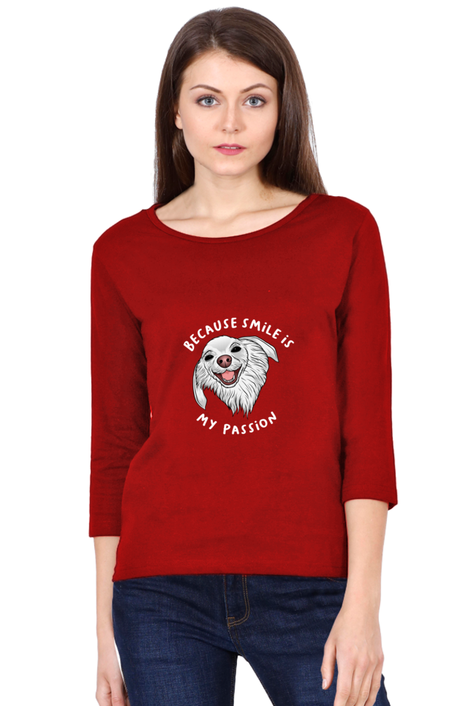 Women’s Full Sleeves Funny & Queen SVG T-Shirts - Passion