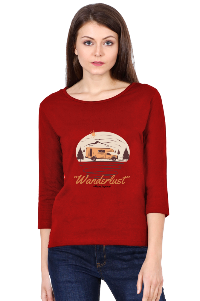 Women’s Full Sleeves Adventure T-Shirts - inspired
