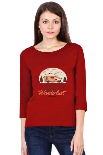 Women’s Full Sleeves Adventure T-Shirts - inspired