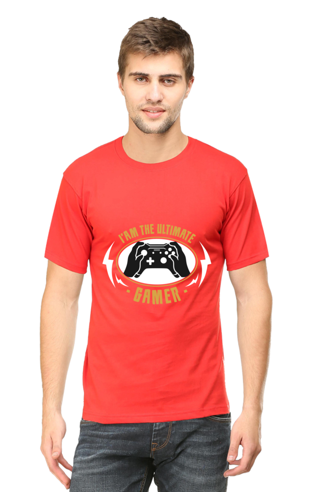 Gamer Unisex Cotton Round Neck T-shirt - Ultimate