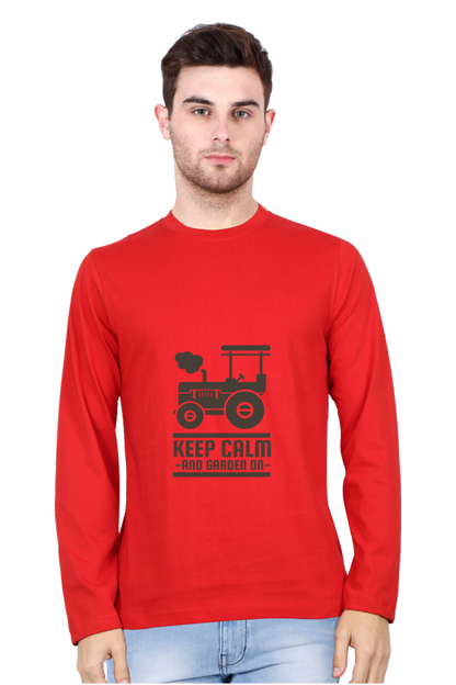Men's Gardening Full sleeve T-Shirt - keep calm