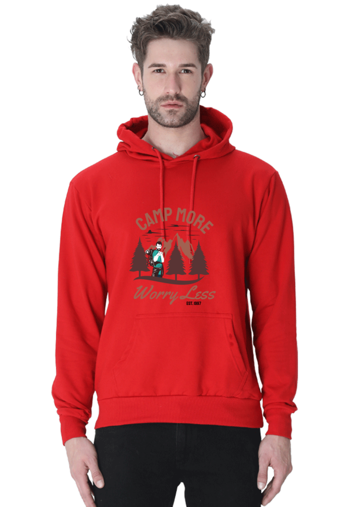 Men's  Adventure Sweatshirts Hoodie - worryless