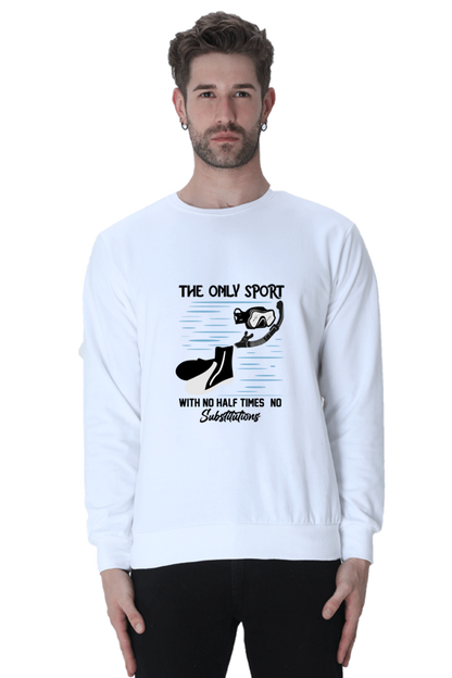 Men Swimming Sweatshirt - Sport