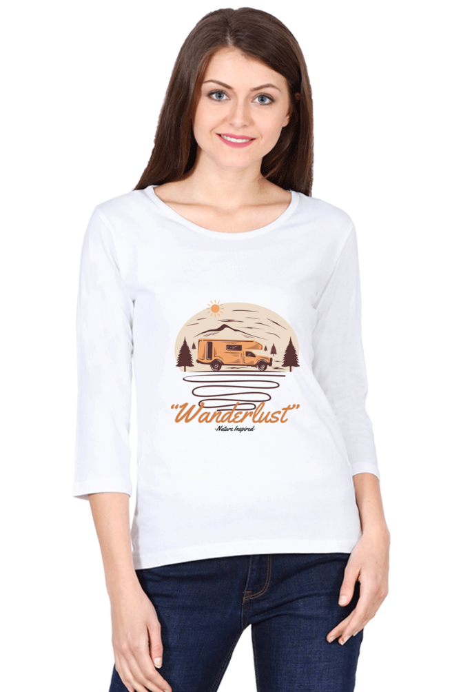 Women’s Full Sleeves Adventure T-Shirts - inspired