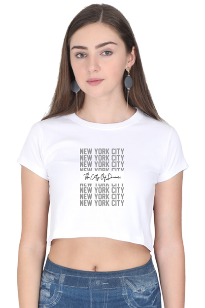 Women's Crop Top - New York City