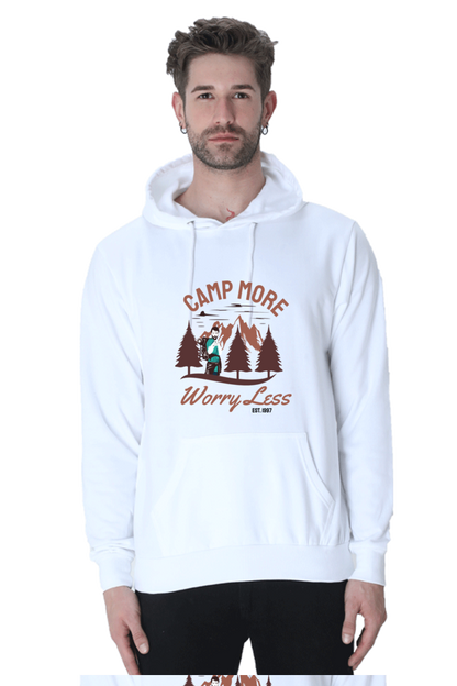 Men's  Adventure Sweatshirts Hoodie - worryless