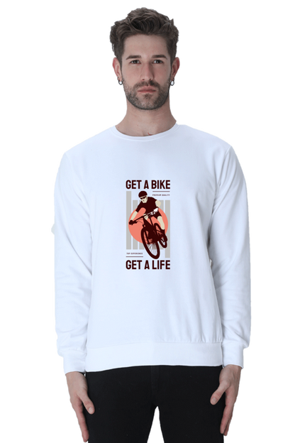 Men Rider Sweatshirt - get life