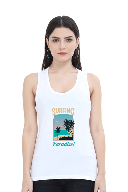 Women Summer Tank Top -  Paradise