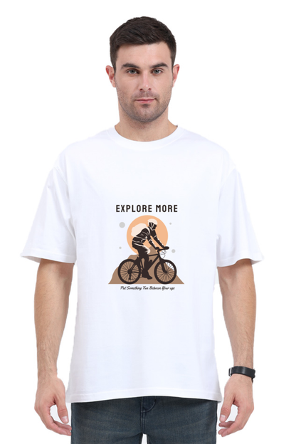 Men Rider Oversized Classic T Shirt  - explore